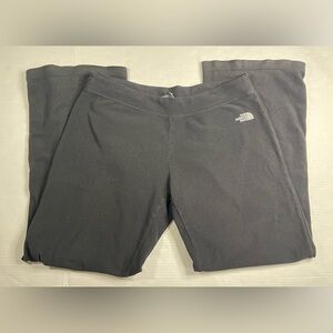 North Face Pants Womens M/L Black Polartec Classic Fleece Lounge Outdoor Hiking